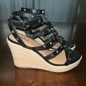 Torrid Studded Cage Platform Wedge (WW)